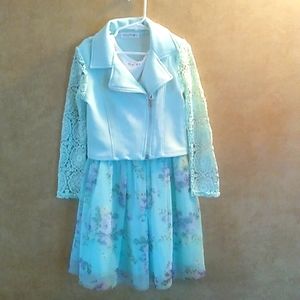 Girls dress and blazer